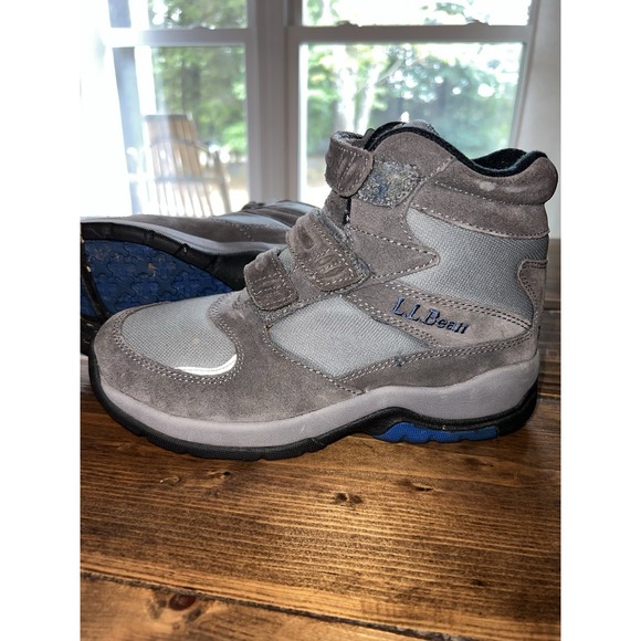 L.L. Bean Shoes - L.L. Bean Hiking Ankle Boots Womens 7M Gray Suede